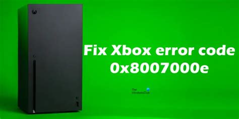 Fix 0x8007000E Xbox Error Code