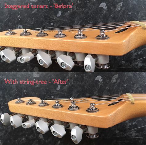 This Time It S Staggered Height Tuners Haze Guitars