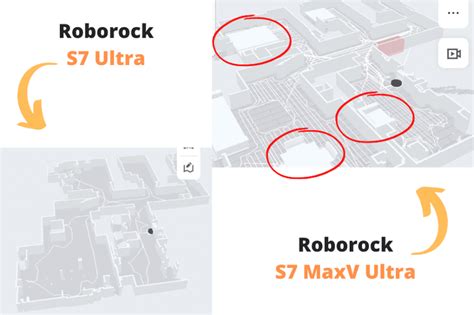 Roborock S7 Pro Ultra vs. S7 MaxV Ultra - сравнение (2024)