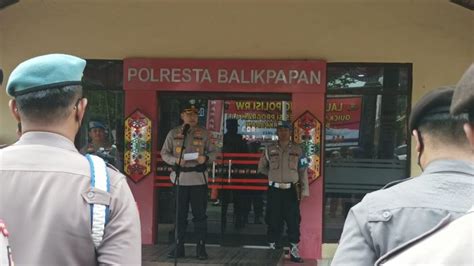 Kapolresta Balikpapan Resmi Launching Program Polisi Rw Di Kota