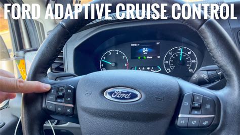 Ford Adaptive Cruise Control And Parking Sensors Demonstration What