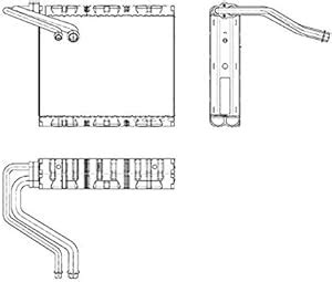 Gowe A C Ac Air Conditioning Evaporator Cooling Coil Core For Land