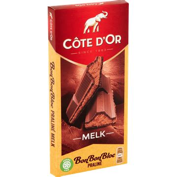 C Te D Or Bonbonbloc Chocoladereep Pralin Melkchocolade G Bestellen