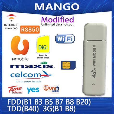 Modified G Usb Rs Wifi Modem Network Dongle Universal Unlock G