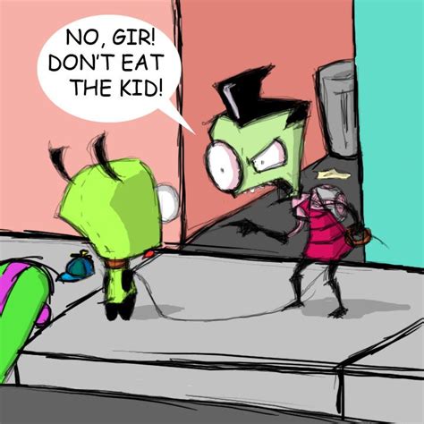 Bad Gir By 4anime On Deviantart Invader Zim Invader Zim Characters Girly