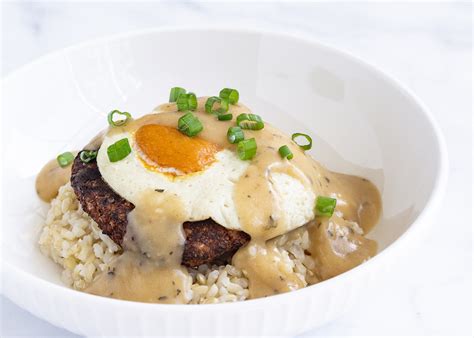 Vegan Loco Moco A Great Twist To A Classic Hawaiian Dish Vegan