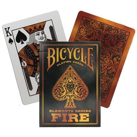 Bicycle Playing Cards Fire