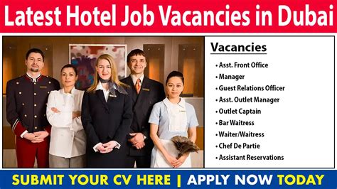 Hotel Jobs In Dubai Urgent Job Vacancies In Dubai Openings