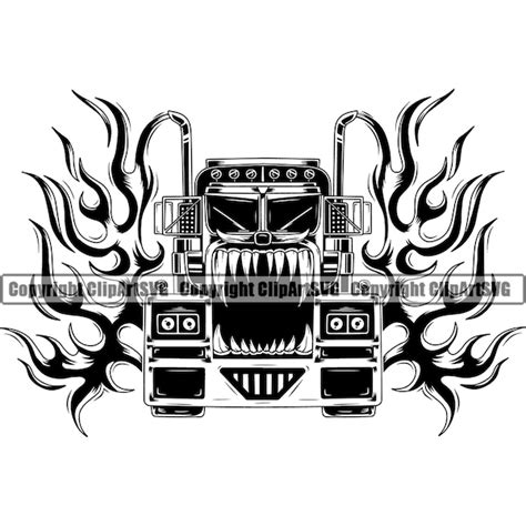 Truck Grill Svg Etsy