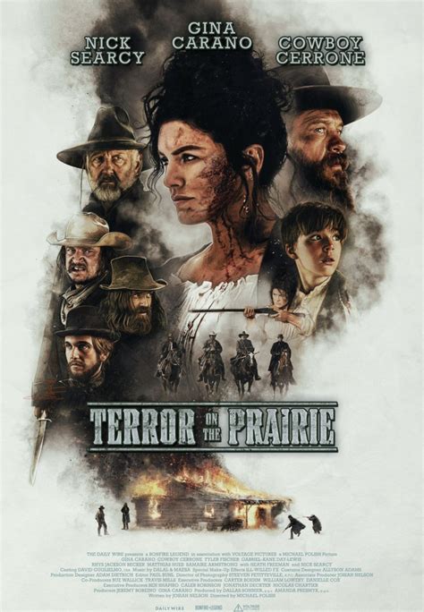 GINA CARAMO – Terror on the Prairie Poster and Trailers, 2022 – HawtCelebs