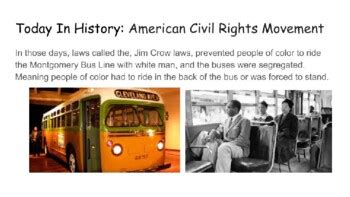 Today In History-: American Civils Rights by The Teaching Koerner