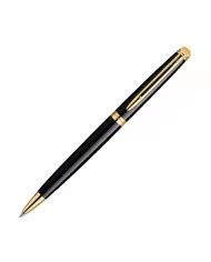 Waterman Stylo Bille H Misph Re Laque Noir Finition Dor L Or Fin