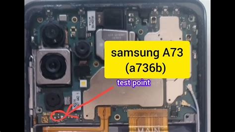 Test Point Samsung A73 A736b Youtube