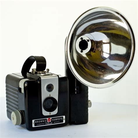 Vintage 1950s Kodak Brownie Hawkeye Camera Flash By Newamsterdam