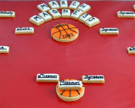 Beki Cook S Cake Blog March Madness Cookies My Bracket