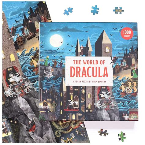 Laurence King The World Of Dracula Puzzle 1000pcs Puzzles Canada