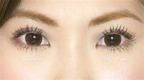 EkiBlog Fiberwig And Dolly Wink Mascara Comparison Review