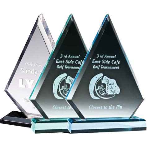 Arrow Acrylic Award 3 Colors 2 Sizes Saymore Trophy Company