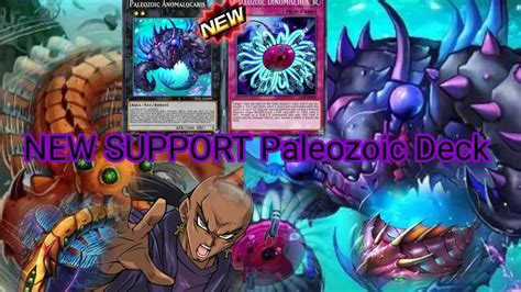 NEW SUPPORT PALEOZOIC Deck Yu Gi Oh Duel Links YouTube