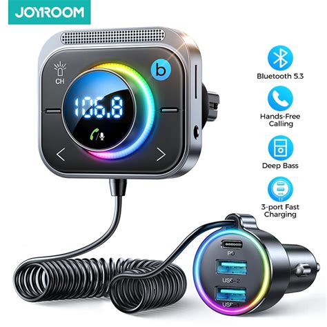 JR CB3 Wireless Receiver JOYROOM Bluetooth Car Bluetooth 40 OFF