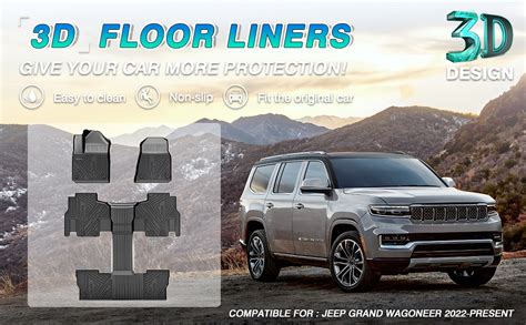 Amazon T TGBROS Floor Mats Custom Fit For 2022 2023 2024 Jeep