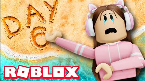 SOBREVIVENDO 100 DIAS EM UMA ILHA DESERTA No ROBLOX YouTube