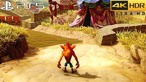 Crash Bandicoot N Sane Trilogy PS5 4K HDR Gameplay 100 Full Game