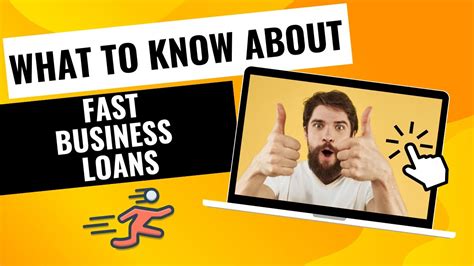 Fast Business Loans The Key To Rapid Success Youtube