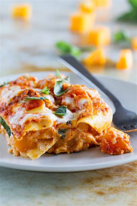 Skillet Butternut Squash Lasagna Recipe Taste And Tell