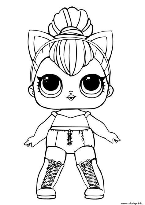 Dessin A Imprimer Poupee Lol 39 Coloriage poupÃe lol Ã imprimer ou Ã