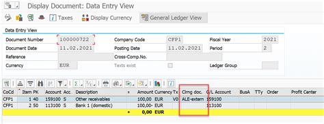 How To Do Central Clearing Of G L Open Items Det Sap Community