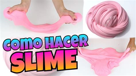 Diy Como Hacer Slime FÁcil Y Sin BÓrax Natygloss Youtube