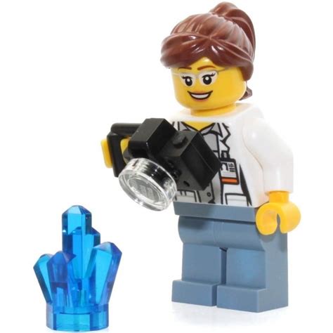 LEGO Volcano Scientist Minifigure | A Mighty Girl