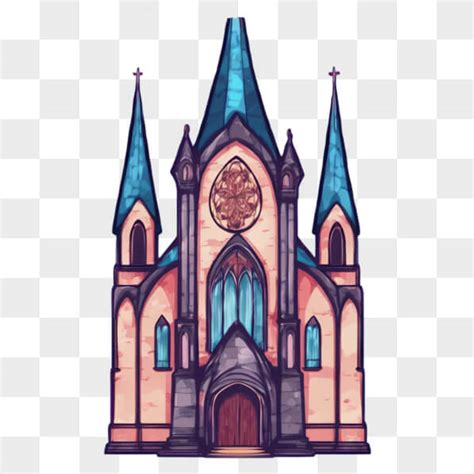 Baixe Ilustra O De Desenho Animado De Uma Igreja Antiga Cartoons