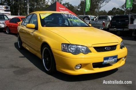 2005 Ford Falcon Ba Mkii Xr6 Yellow Seq Sportshift Sedan Brisbane