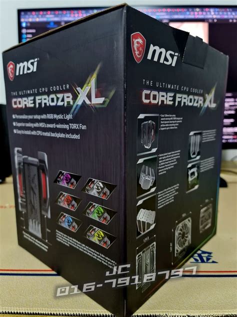 Offer Msi Core Frozr Xl Ultimate High Performance Cpu Air Cooler New