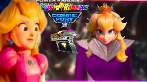 que pasaría si la prinsesa peach sería la ranger rosa de Power rangers