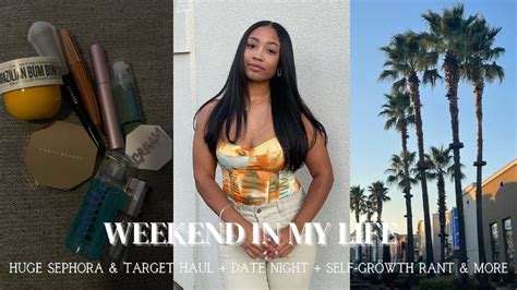 Weekend In My Life Vlog Huge Target Sephora Haul Date Night