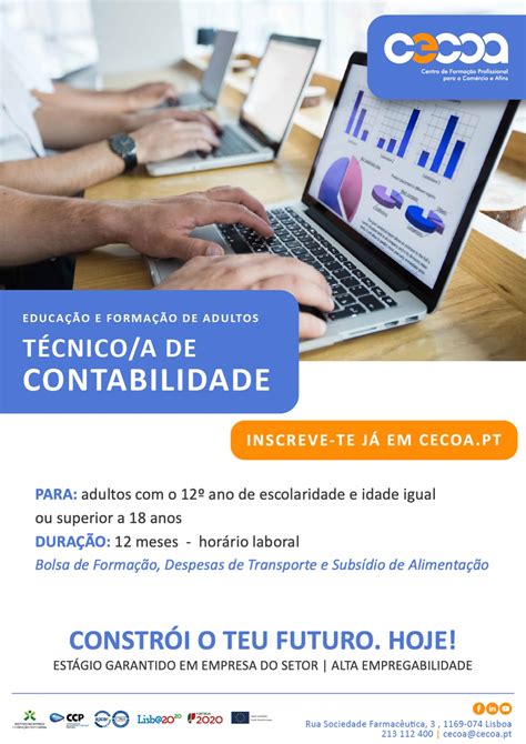 Curso Tecnológico – Técnico de Contabilidade – Lisboa | CRC Virtual