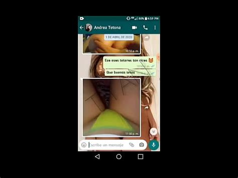 Andrea Is A Friend From Work We Talk On WhatsApp And I Make Her So Horny She Tells Me She