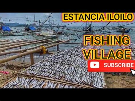 Fishing Village TANZA ESTANCIA ILOILO YouTube