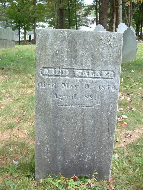 Obed Walker 1762 1850 Find A Grave Gedenkplek