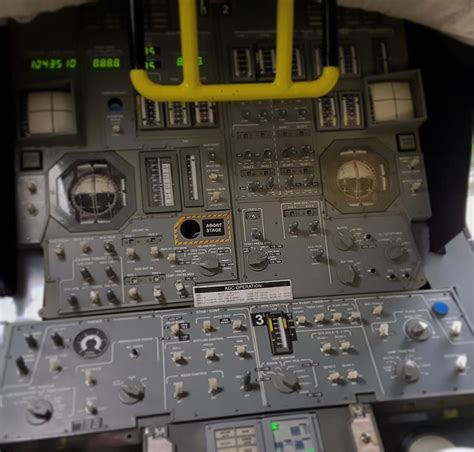 Lunar Module Spacecraft Instrument Panels