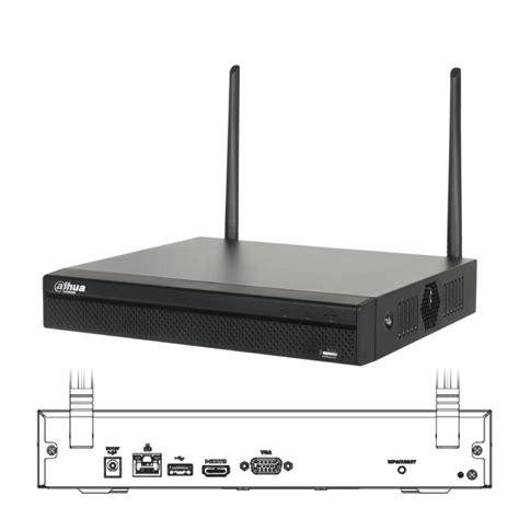 Grabador Nvr Canales Ip Wifi Dhi Nvr Hs W Ks Dahua Cctv Video