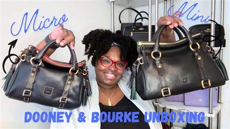 Dooney Bourke Micro Florentine Satchel Unboxing Naturallynesh Youtube