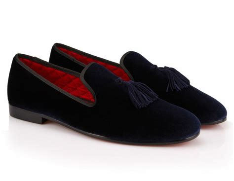 Black Tassel Velvet Loafers | $149.00