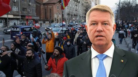 Prima Reac Ie A Lui Klaus Iohannis Dup Protestele De Luni Seara To I