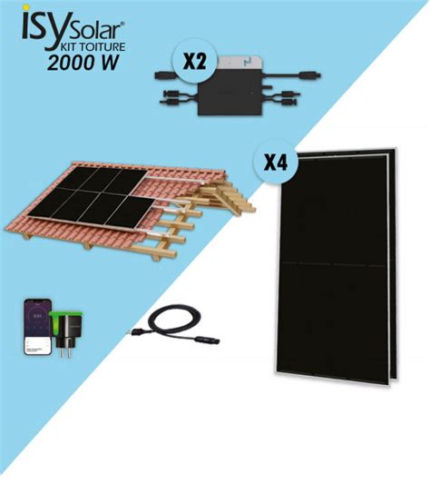 Kit Panneau Solaire Toiture W Plug And Play