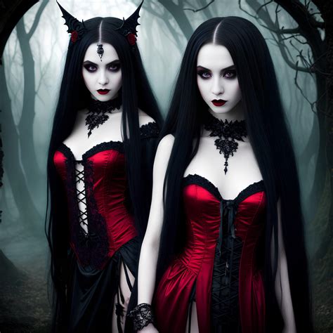 Vampire Sisters by IllustrateIntoxicate on DeviantArt