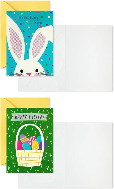 Hallmark Paquete De 12 Tarjetas De Pascua Surtidas Con Sobres Huevos